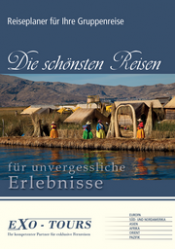EXO Tours: Vorschläge für Ihre Gruppenreise 2016